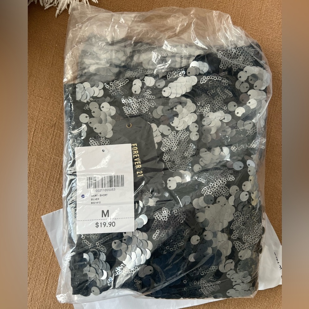 Forever 21 mini skirt sequined